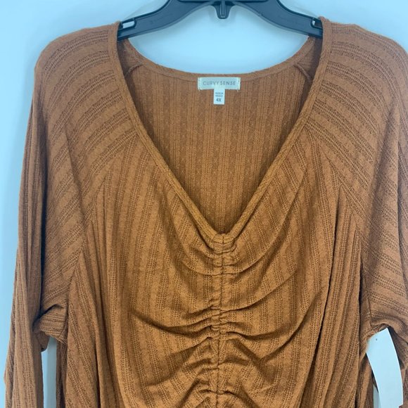 Curvy Sense Sunny Variegated Cashmere Sweater Knit - Picture 4 of 12